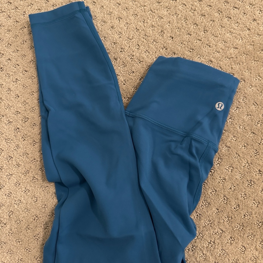 Lululemon Athletica Teal Leggings